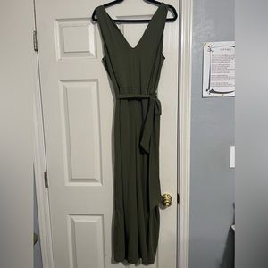 Green jumpsuit- size medium